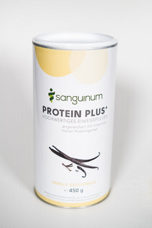 Sanguinum Protein Plus - hochwertiges Eiweißpulver - Vanille - 450g