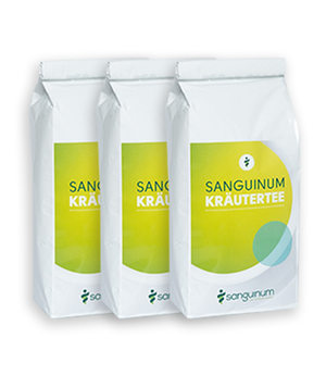Sanguinum Kräutertee 220g - 8 Kräuter - 3er Pack